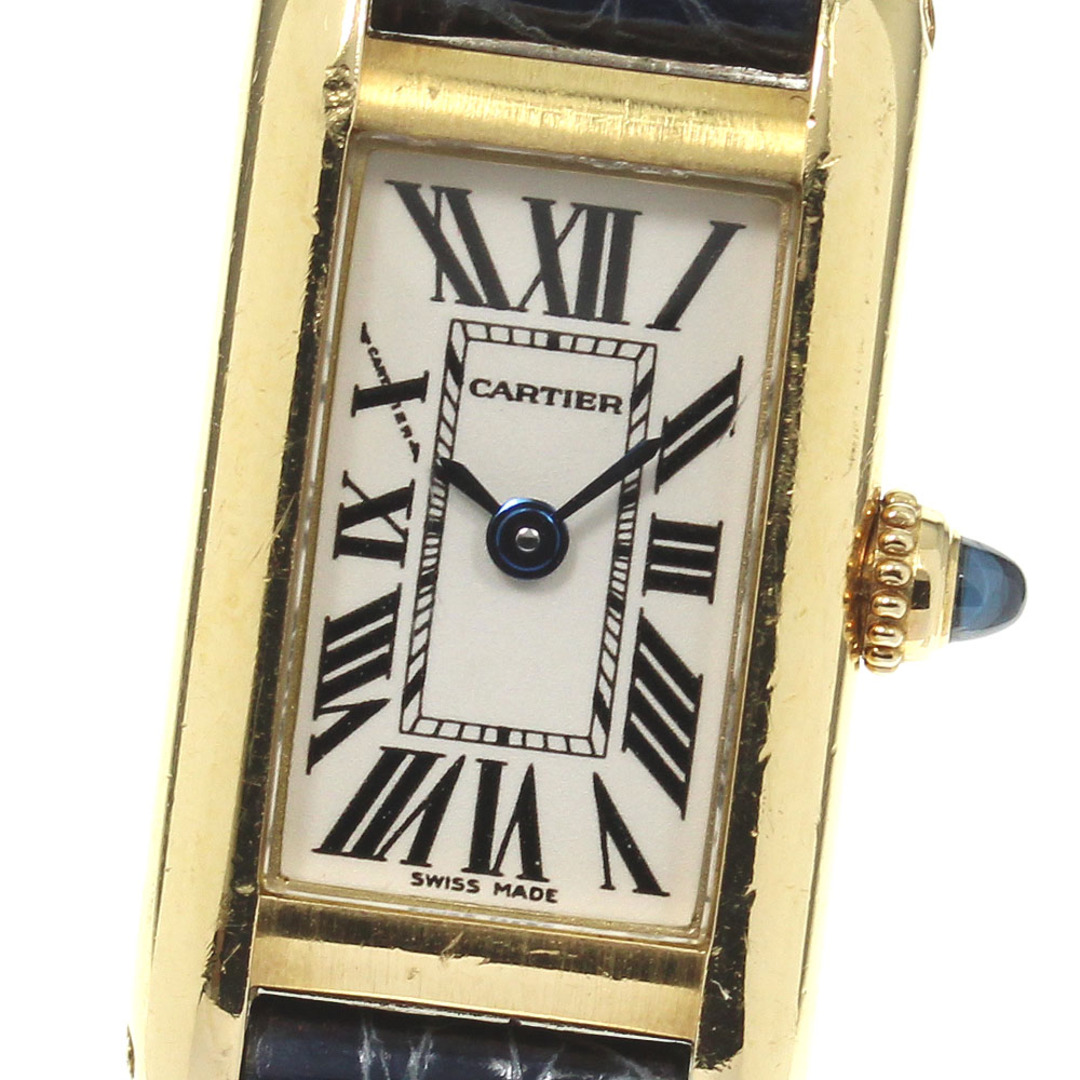 Cartier(カルティエ)のカルティエ CARTIER W1529956 タンクアロンジェ K18YG クォーツ レディース _780935 レディースのファッション小物(腕時計)の商品写真