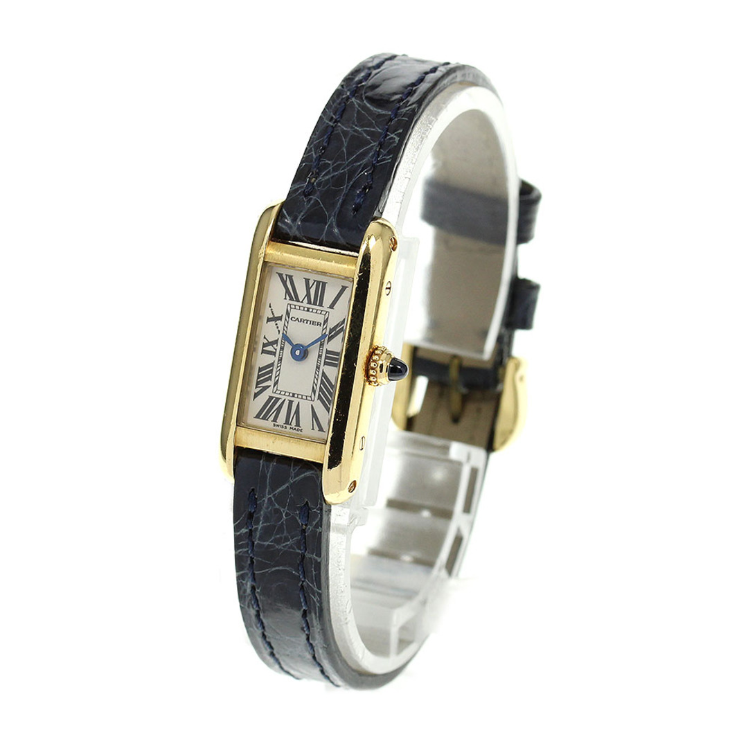 Cartier(カルティエ)のカルティエ CARTIER W1529956 タンクアロンジェ K18YG クォーツ レディース _780935 レディースのファッション小物(腕時計)の商品写真