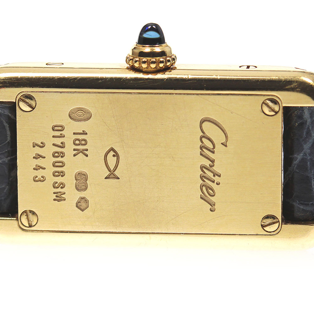 Cartier(カルティエ)のカルティエ CARTIER W1529956 タンクアロンジェ K18YG クォーツ レディース _780935 レディースのファッション小物(腕時計)の商品写真