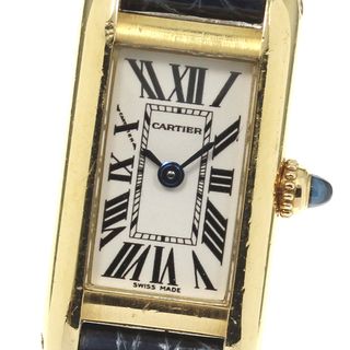 カルティエ(Cartier)のカルティエ CARTIER W1529956 タンクアロンジェ K18YG クォーツ レディース _780935(腕時計)