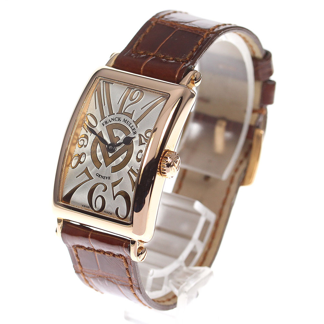 FRANCK MULLER(フランクミュラー)のフランクミュラー FRANCK MULLER 902QZRELFM ロングアイランド K18PG クォーツ レディース 良品 箱・保証書付き_814128 レディースのファッション小物(腕時計)の商品写真