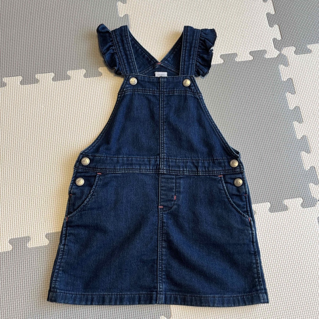 PETIT BATEAU(プチバトー)のプチバトー　ジャンパスカート キッズ/ベビー/マタニティのキッズ服女の子用(90cm~)(スカート)の商品写真