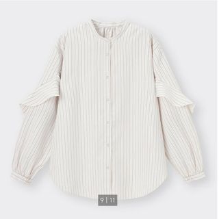 ブラウス　シャツ　トップス　大きいサイズ レディース　3XL(シャツ/ブラウス(長袖/七分))