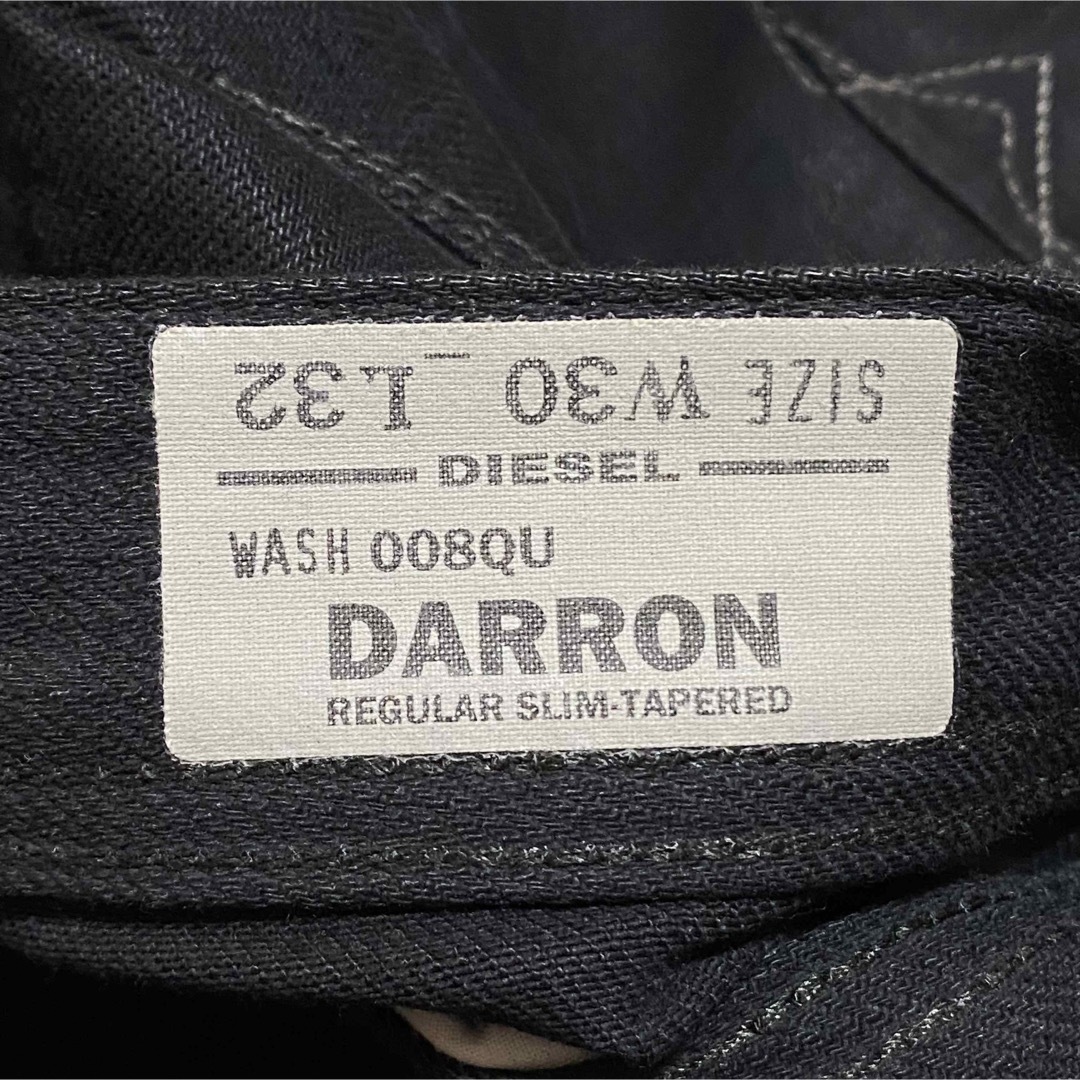 DIESEL(ディーゼル)のDIESEL ディーゼル DARRON レギュラー スリム テーパード W30 メンズのパンツ(デニム/ジーンズ)の商品写真