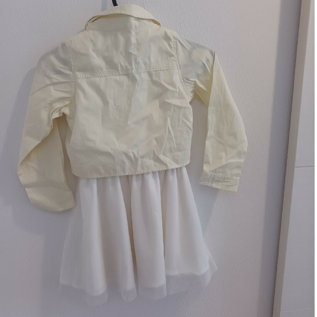 ikka(イッカ)のikka 120 ワンピース レース キッズ/ベビー/マタニティのキッズ服女の子用(90cm~)(ワンピース)の商品写真