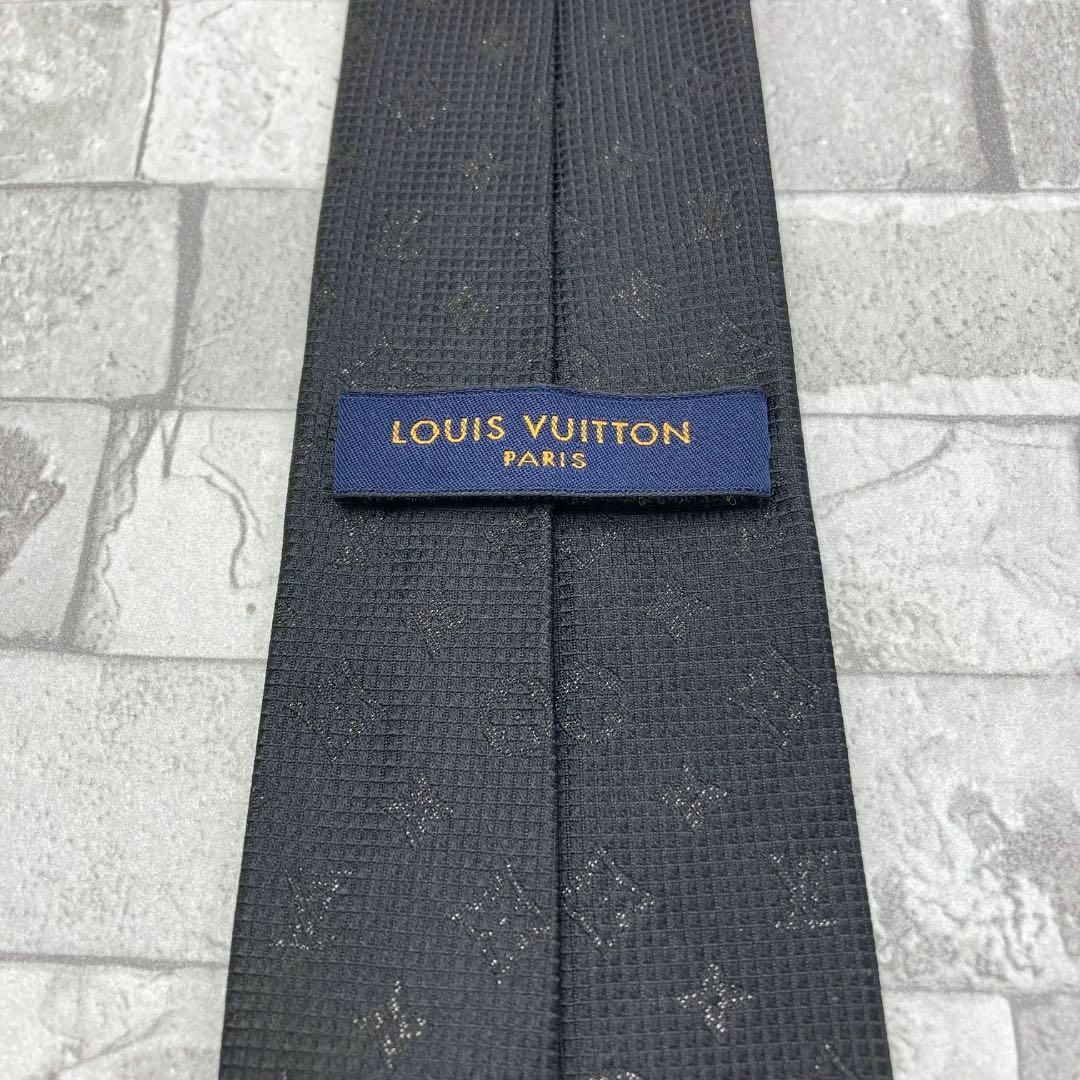 LOUIS VUITTON(ルイヴィトン)のルイヴィトン モノグラム  MR3272 M78051 ブラック フォーマル メンズのファッション小物(ネクタイ)の商品写真