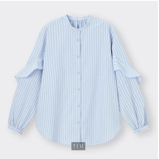 ブラウス　シャツ　トップス　大きいサイズ レディース　3XL(シャツ/ブラウス(長袖/七分))