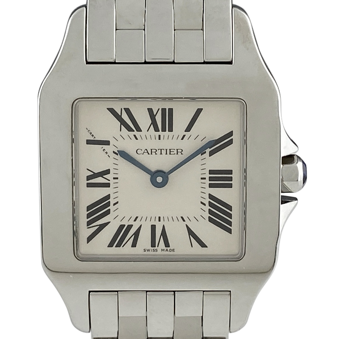 Cartier(カルティエ)のカルティエ サントス ドゥ モワゼル LM W25065Z5 クォーツ メンズ 【中古】 メンズの時計(腕時計(アナログ))の商品写真