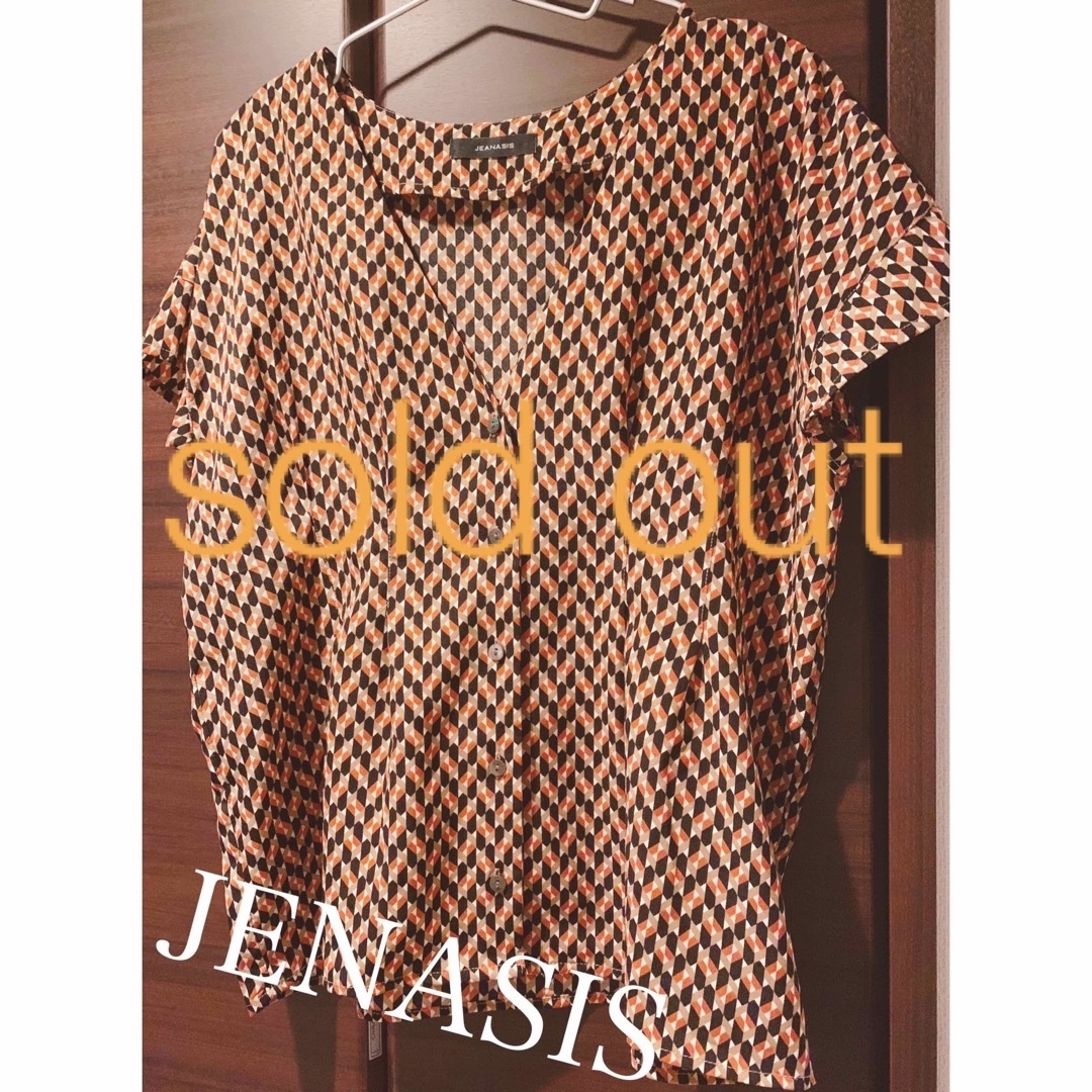 JEANASIS(ジーナシス)のお値下げ‼︎試着のみ·͜·ᰔᩚJEANASIS 半袖トップス レディースのトップス(カットソー(半袖/袖なし))の商品写真