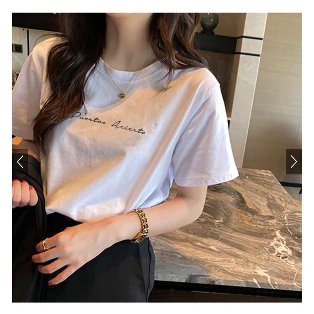 GRL(グレイル)のロゴTシャツ[pm060] レディースのトップス(Tシャツ(半袖/袖なし))の商品写真