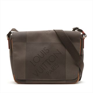 ルイヴィトン(LOUIS VUITTON)のルイヴィトン ダミエ ジェアン プチ メサジェ M93617 レザー ショルダーバッグ 斜め掛け メッセンジャー 通勤 A4 メンズ EEM Y9-5(ショルダーバッグ)