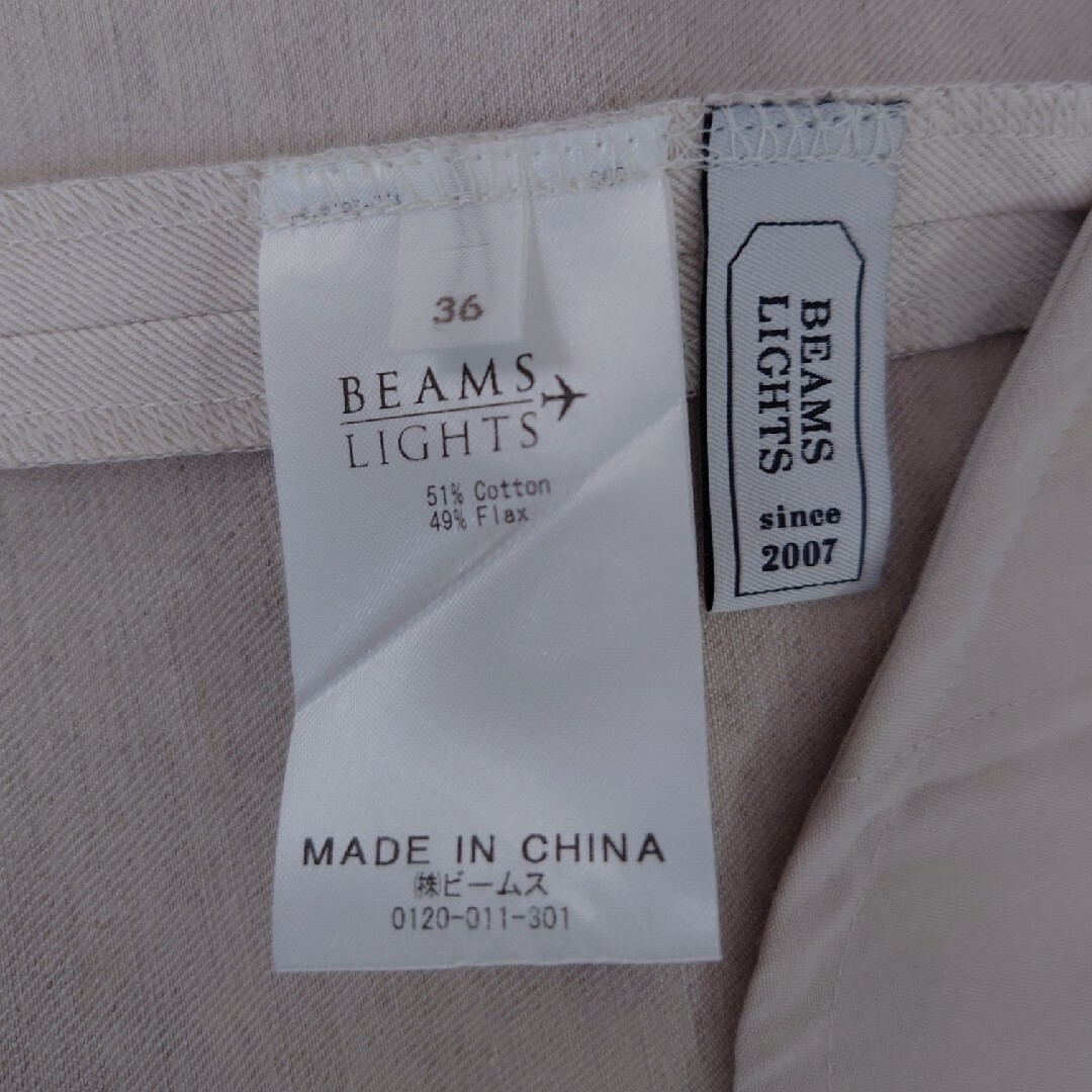 BEAMS(ビームス)のBEAMSLIGHTS 1タックショートパンツ 新品 レディースのパンツ(ショートパンツ)の商品写真