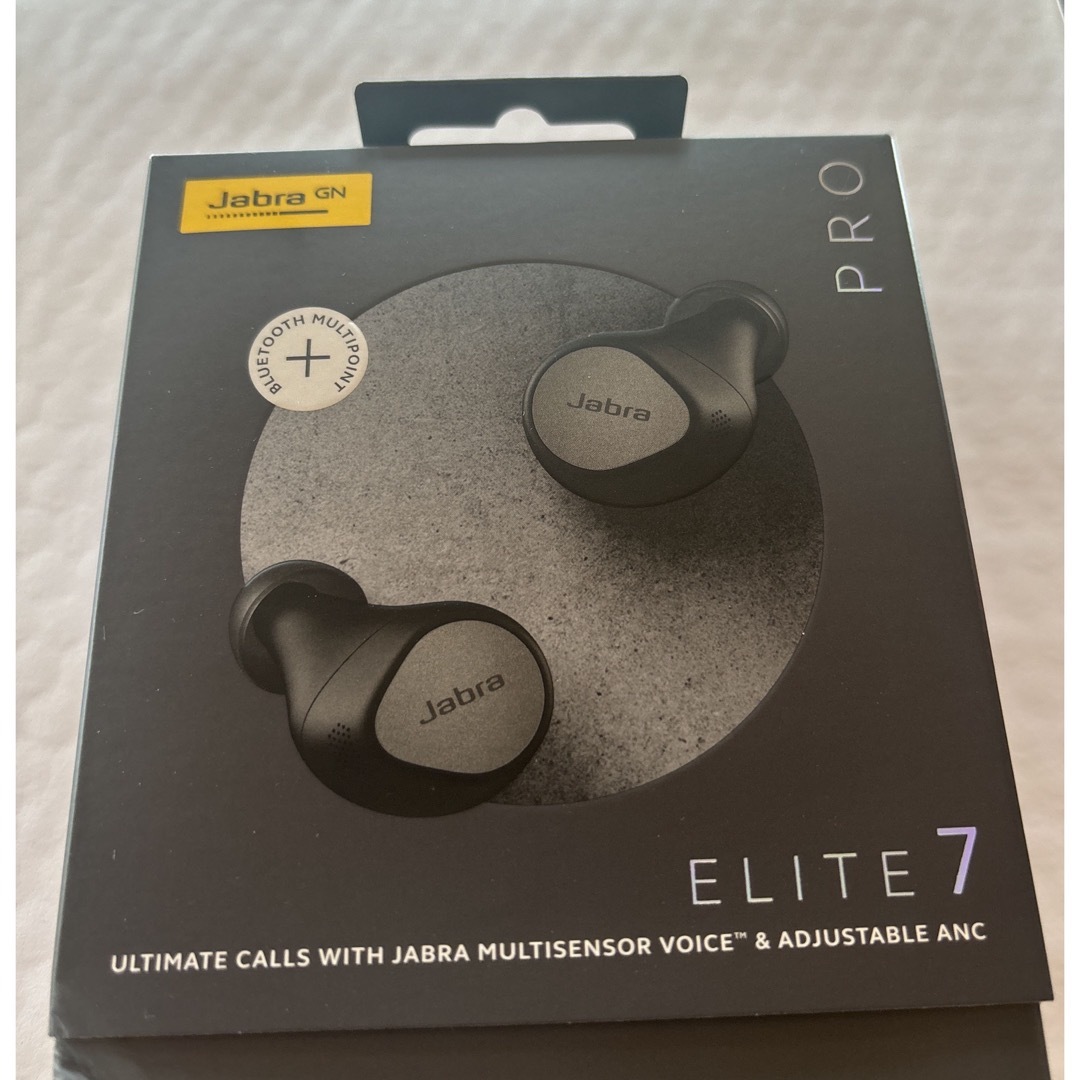 Jabra フルワイヤレスイヤホン ELITE 7 PRO TITANIUM B スマホ/家電/カメラのオーディオ機器(ヘッドフォン/イヤフォン)の商品写真