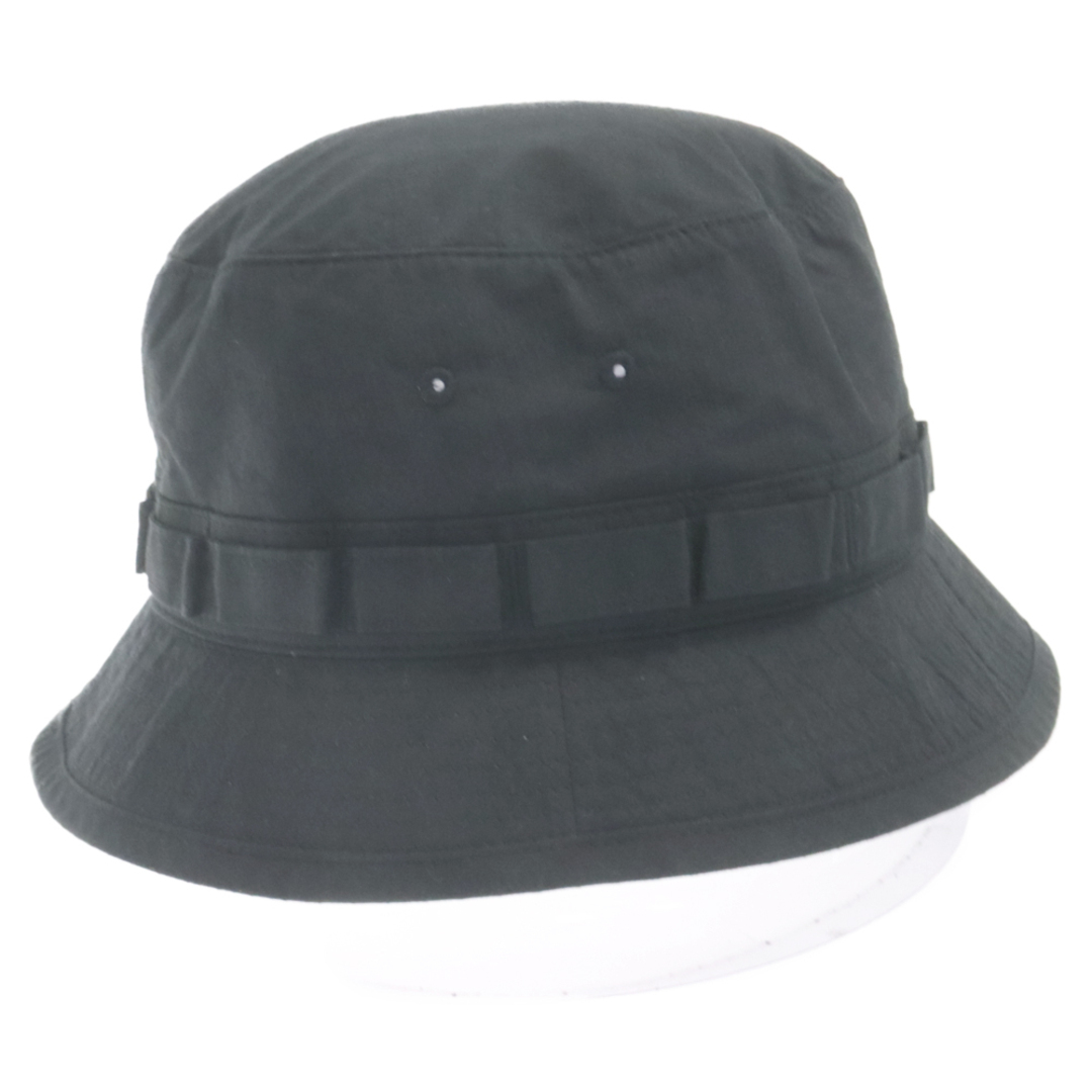 W)taps(ダブルタップス)のWTAPS ダブルタップス 22SS JUNGLE 01/HAT/NYCO.RIPSTOP.CORDURA ジャングルハット リップストップ バケットハット ブラック 221HCDT-HT13 メンズの帽子(ハット)の商品写真
