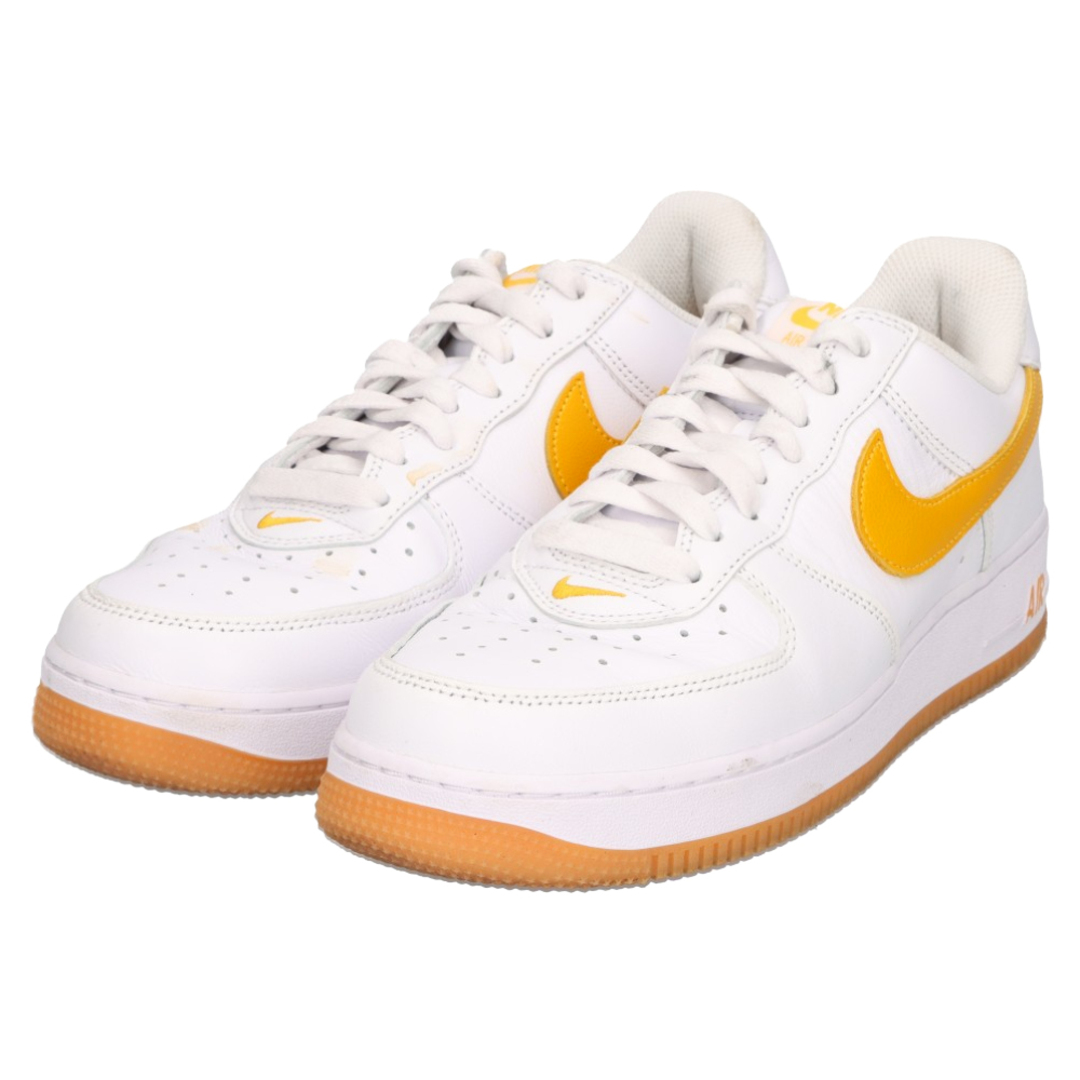 NIKE(ナイキ)のNIKE ナイキ AIR FORCE 1 LOW RETRO QS エアフォース ワン ローカットスニーカー ホワイト/イエロー US9/27cm FD7039-100 メンズの靴/シューズ(スニーカー)の商品写真