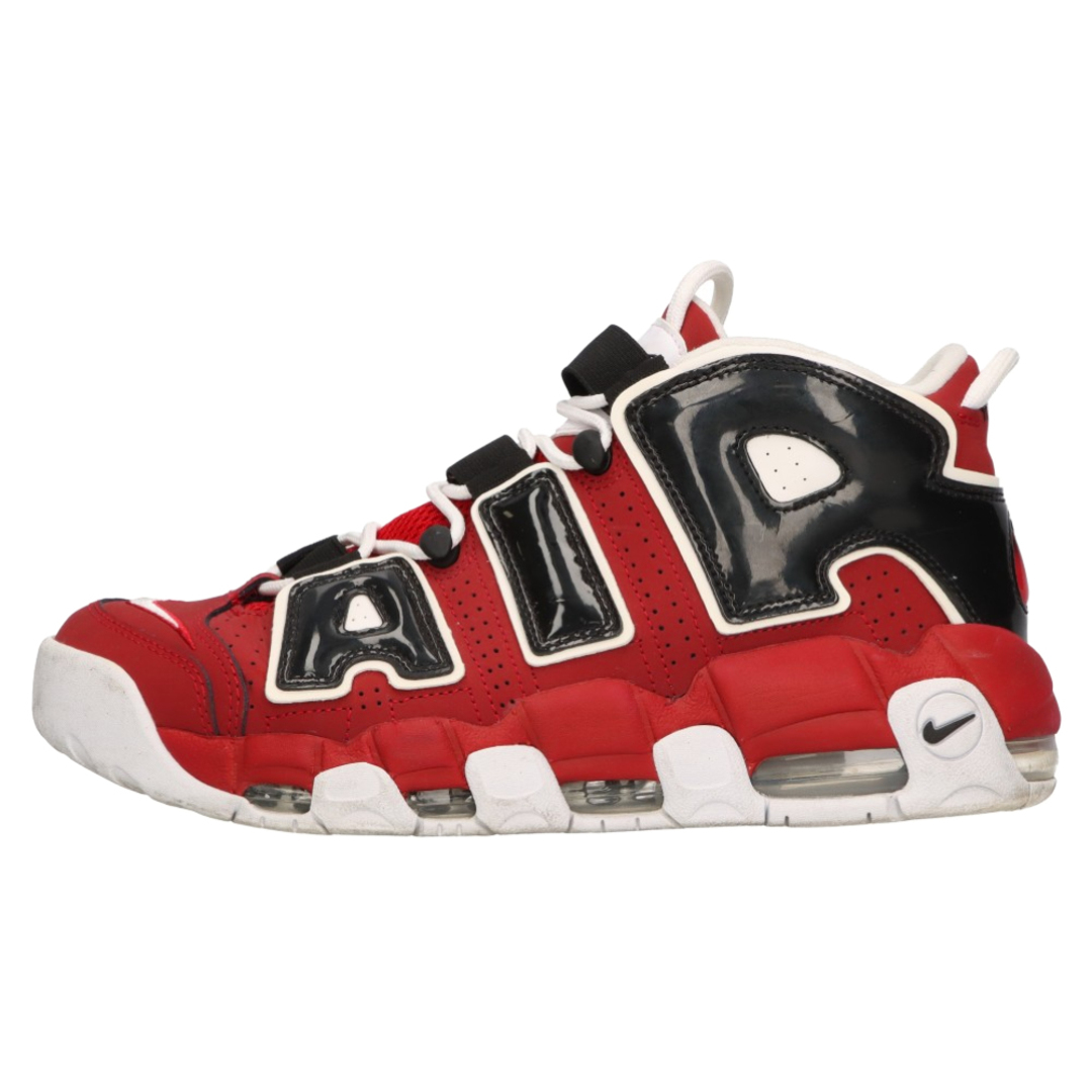 NIKE(ナイキ)のNIKE ナイキ AIR MORE UPTEMPO 96 エア モア アップテンポ モアテン ハイカットスニーカー レッド US9/27cm 921948-600 メンズの靴/シューズ(スニーカー)の商品写真