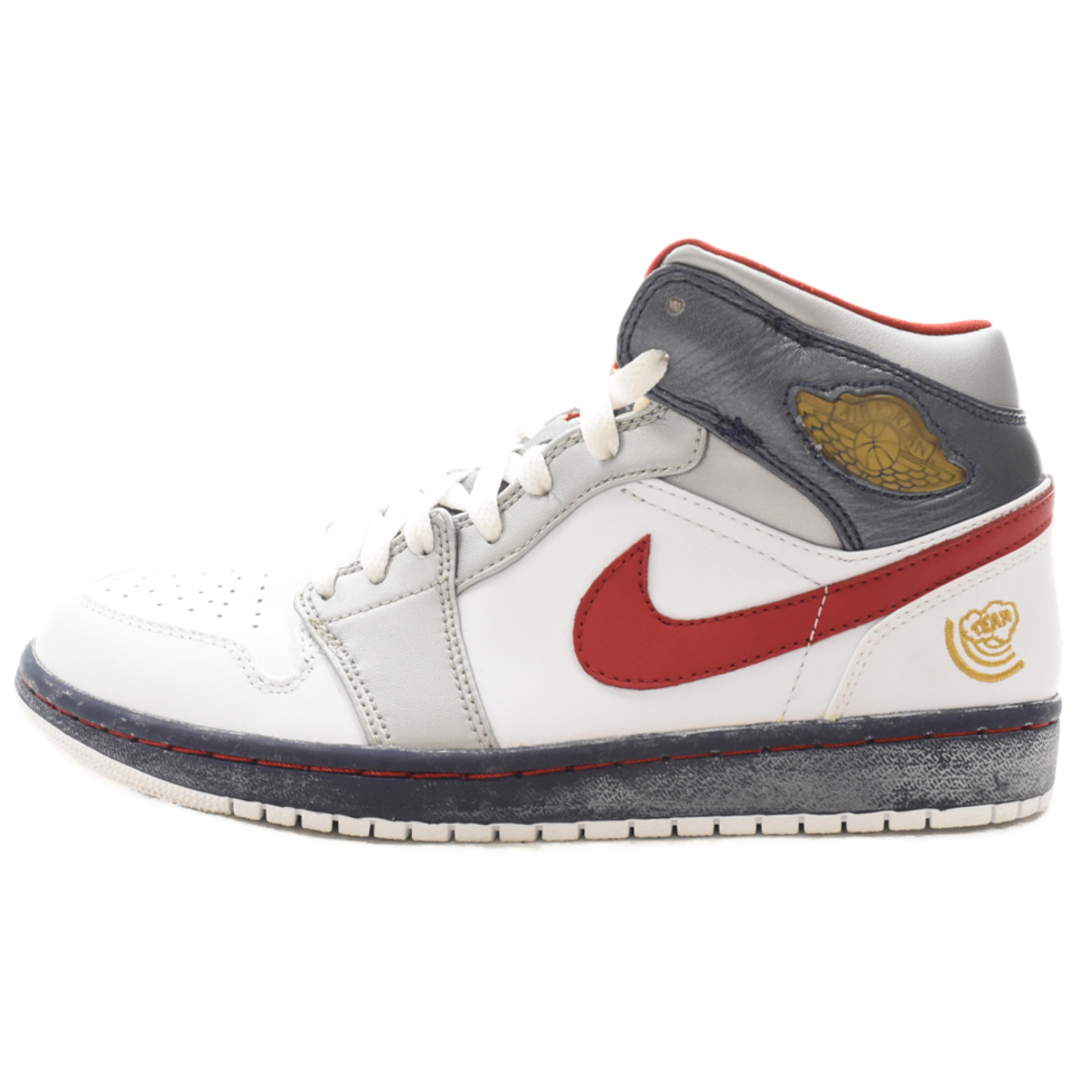 NIKE(ナイキ)のNIKE ナイキ 観賞用 08年製 AIR JORDAN 1 RETRO エアジョーダン1 レトロ ハイカットスニーカー ホワイト マルチ US8.5/26.5cm 136085-161 メンズの靴/シューズ(スニーカー)の商品写真