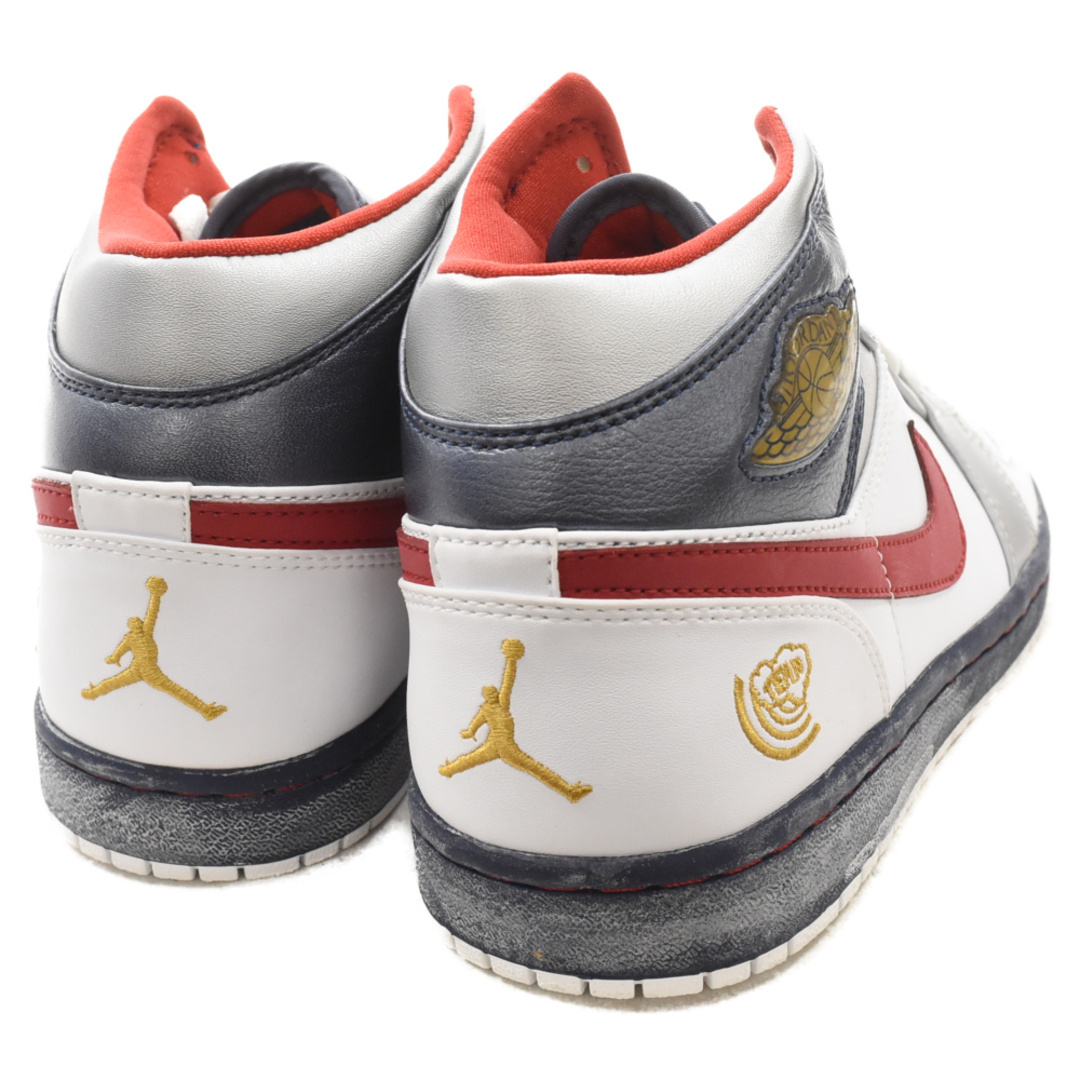 NIKE(ナイキ)のNIKE ナイキ 観賞用 08年製 AIR JORDAN 1 RETRO エアジョーダン1 レトロ ハイカットスニーカー ホワイト マルチ US8.5/26.5cm 136085-161 メンズの靴/シューズ(スニーカー)の商品写真