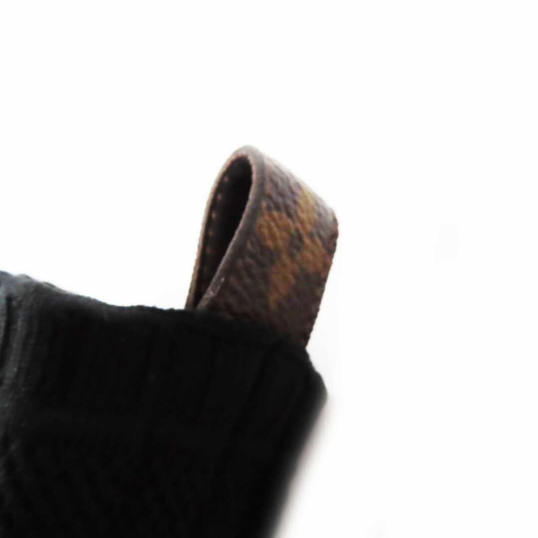 LOUIS VUITTON(ルイヴィトン)の美品◎LOUIS VUITTON ルイヴィトン アフターゲームライン 軽量 ロゴ刺繍入り ソックス スニーカー ブラック マルチ 35 イタリア製 レディース レディースの靴/シューズ(スニーカー)の商品写真