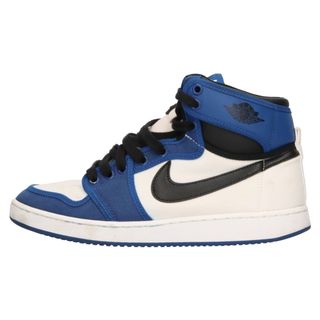 ナイキ(NIKE)のNIKE ナイキ Air Jordan 1 KO High Storm Blue エアジョーダン 1 KO ハイカットスニーカー ストームブルー US8.5/26.5cm DO5047-401(スニーカー)