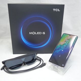 ティーシーエル(TCL)のTCL (ティーシーエル) Androidスマホ TCL MOLED G [SIMフリー版] TCL10 Plus バイオレット + VRグラス セット T782P(スマートフォン本体)