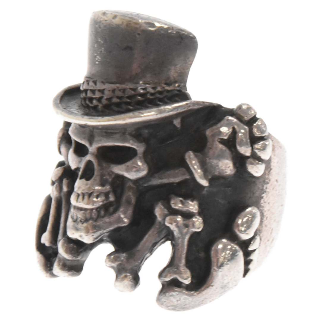 CRAZY PIG(クレイジーピッグ)のCRAZY PIG クレイジーピッグ MASCOT SKULL RING マスコットスカルシルバーリング メンズのアクセサリー(リング(指輪))の商品写真