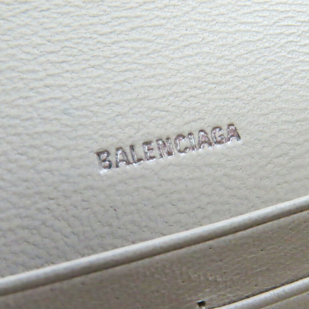 Balenciaga(バレンシアガ)の極美品◎BALENCIAGA バレンシアガ 7367322 ENVELOPE エンベロープ スリム コンチネンタルウォレット レザー 長財布 グレー 箱・保存袋付き イタリア製 レディース 定価88,000円 レディースのファッション小物(財布)の商品写真