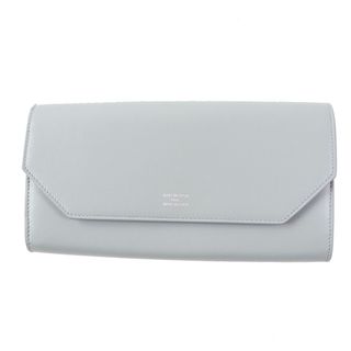 Balenciaga - 極美品◎BALENCIAGA バレンシアガ 7367322 ENVELOPE エンベロープ スリム コンチネンタルウォレット レザー 長財布 グレー 箱・保存袋付き イタリア製 レディース 定価88,000円