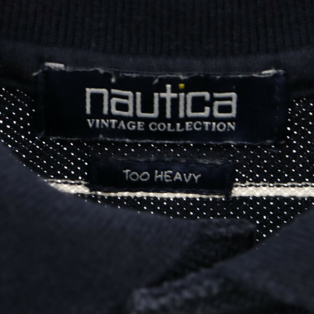 NAUTICA(ノーティカ)のNAUTICA ノーティカ Basic Border Polo Shirt コットンボーダー半袖ポロシャツ ネイビー 222-1205 メンズのトップス(ポロシャツ)の商品写真