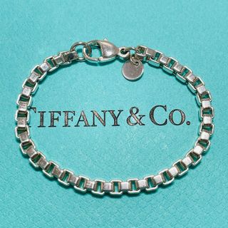 ティファニー(Tiffany & Co.)の希少サイズ 13cm ティファニー ベネチアン ブレスレット シルバー★694(ブレスレット/バングル)