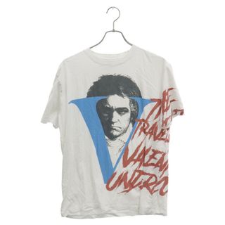 ヴァレンティノ(VALENTINO)のVALENTINO ヴァレンチノ 20SS × UNDERCOVER VVV print T-shirt SV0MG03U5Q8 アンダーカバー ベートーヴェン フロントプリント半袖Tシャツ カットソー ホワイト(Tシャツ/カットソー(半袖/袖なし))