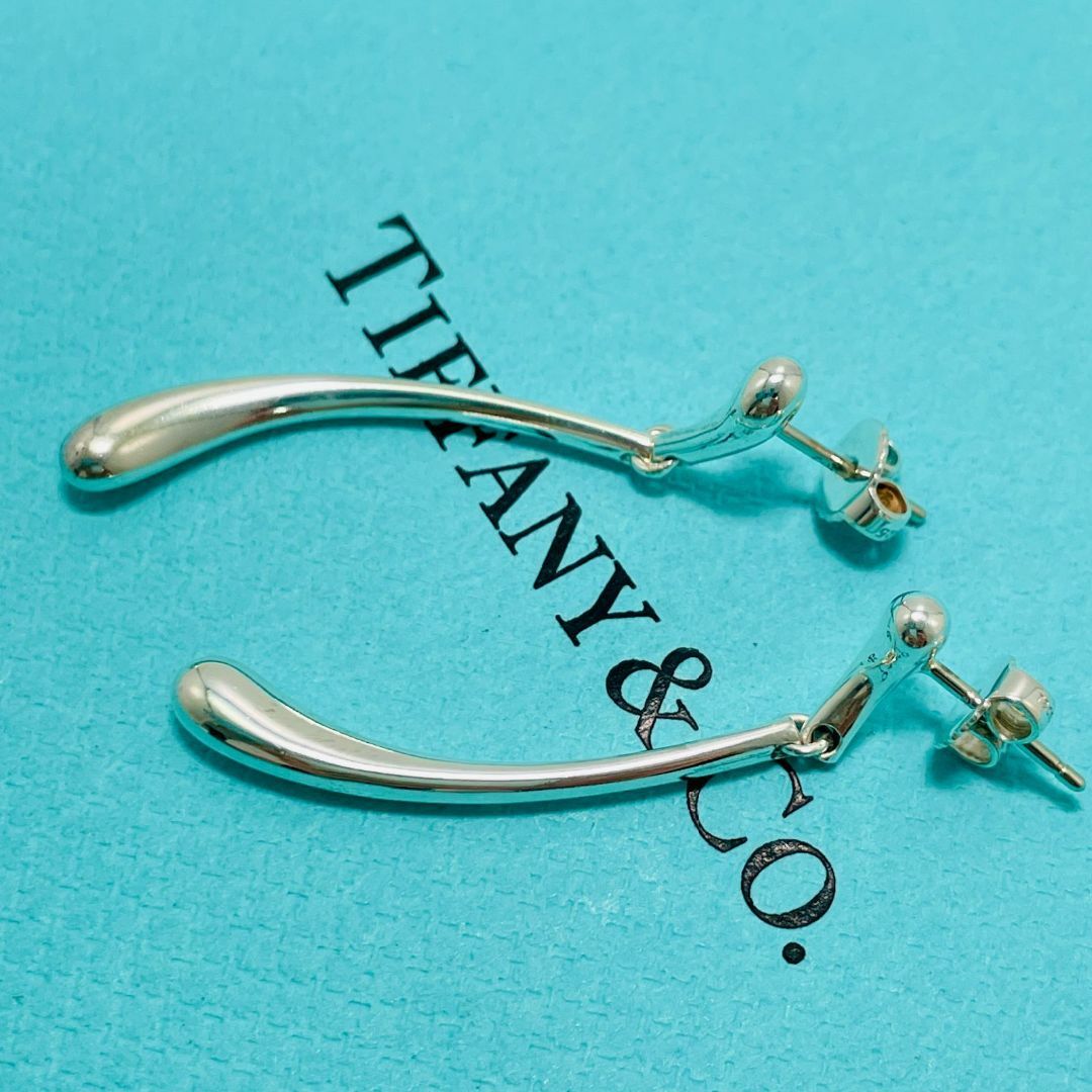 Tiffany & Co.(ティファニー)のティファニー ティアドロップ ダブルドロップ ピアス シルバー★904 レディースのアクセサリー(ピアス)の商品写真