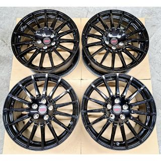 スバル - スバル WRX STI 純正 18インチ 8.5J ホイール 4本 114.3の スバル - スバル WRX STI 純正 18インチ 8.5J ホイール 4本 114.3の