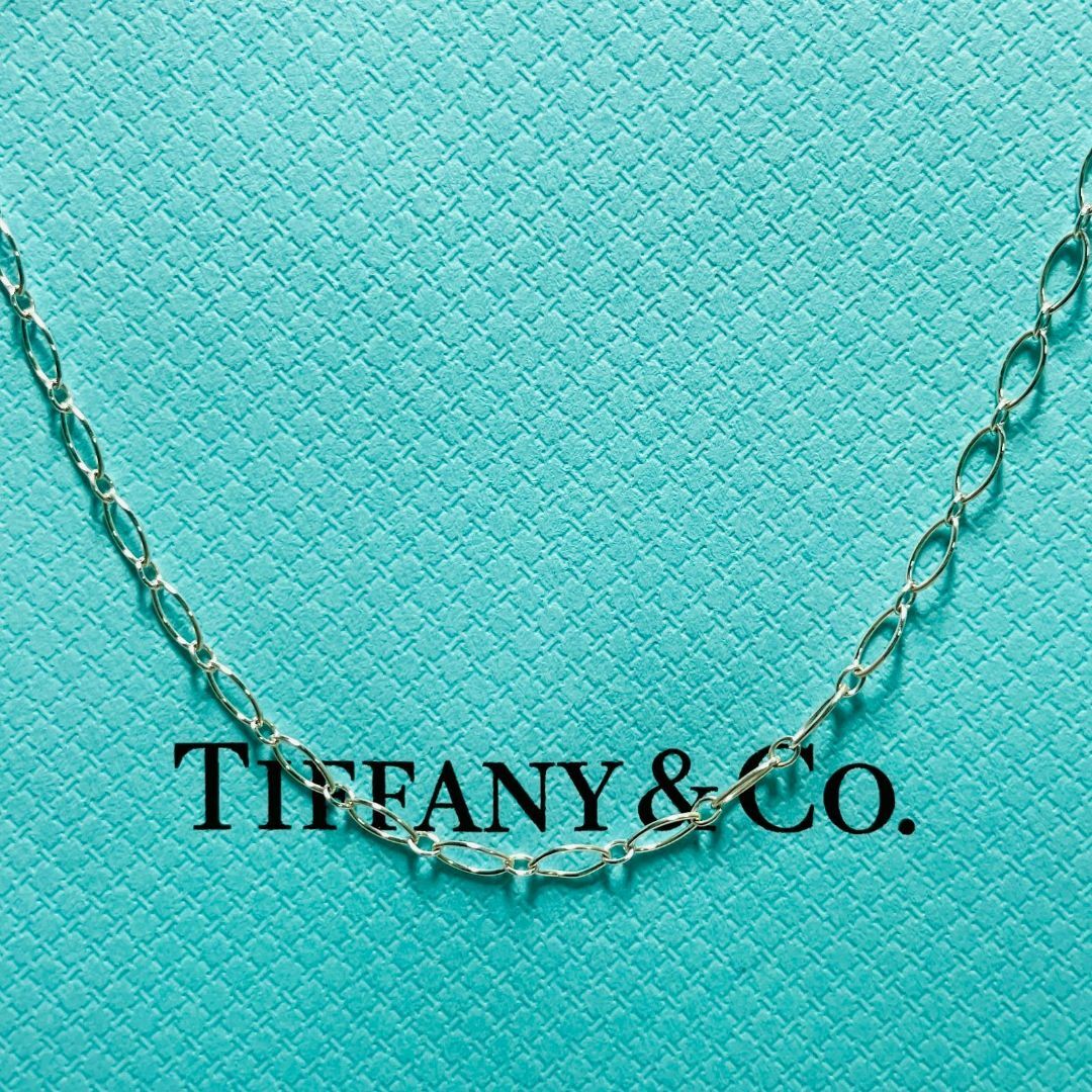 Tiffany & Co.(ティファニー)の63cm ティファニー オーバル リンク チェーン ネックレス シルバー★892 レディースのアクセサリー(ネックレス)の商品写真