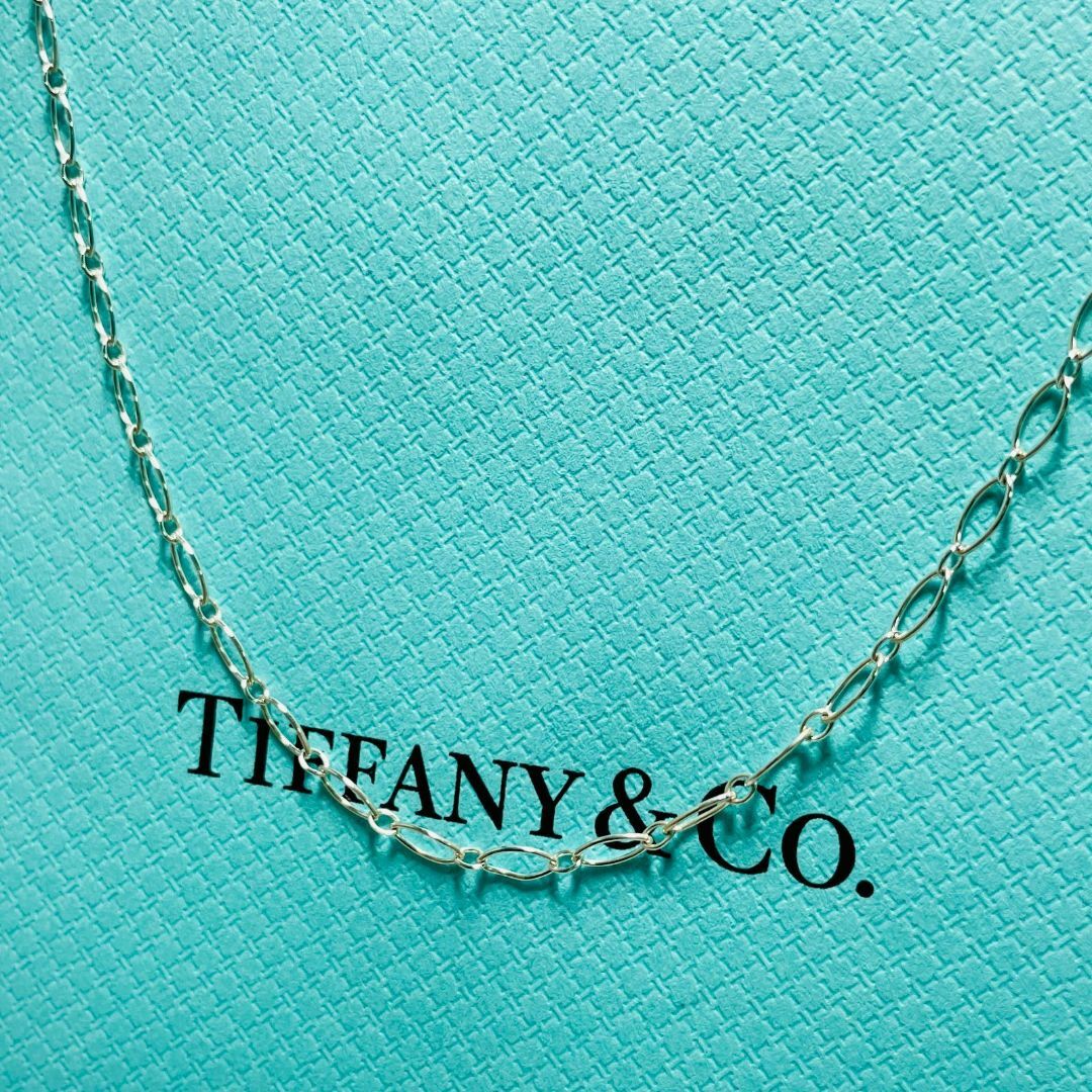 Tiffany & Co.(ティファニー)の63cm ティファニー オーバル リンク チェーン ネックレス シルバー★892 レディースのアクセサリー(ネックレス)の商品写真