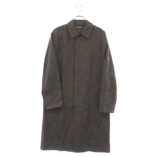 コムデギャルソン(COMME des GARCONS)のCOMME des GARCONS コムデギャルソン 03AW ウールチェック 比翼ステンカラー コート レディース ブラウン GK-C001(ステンカラーコート)