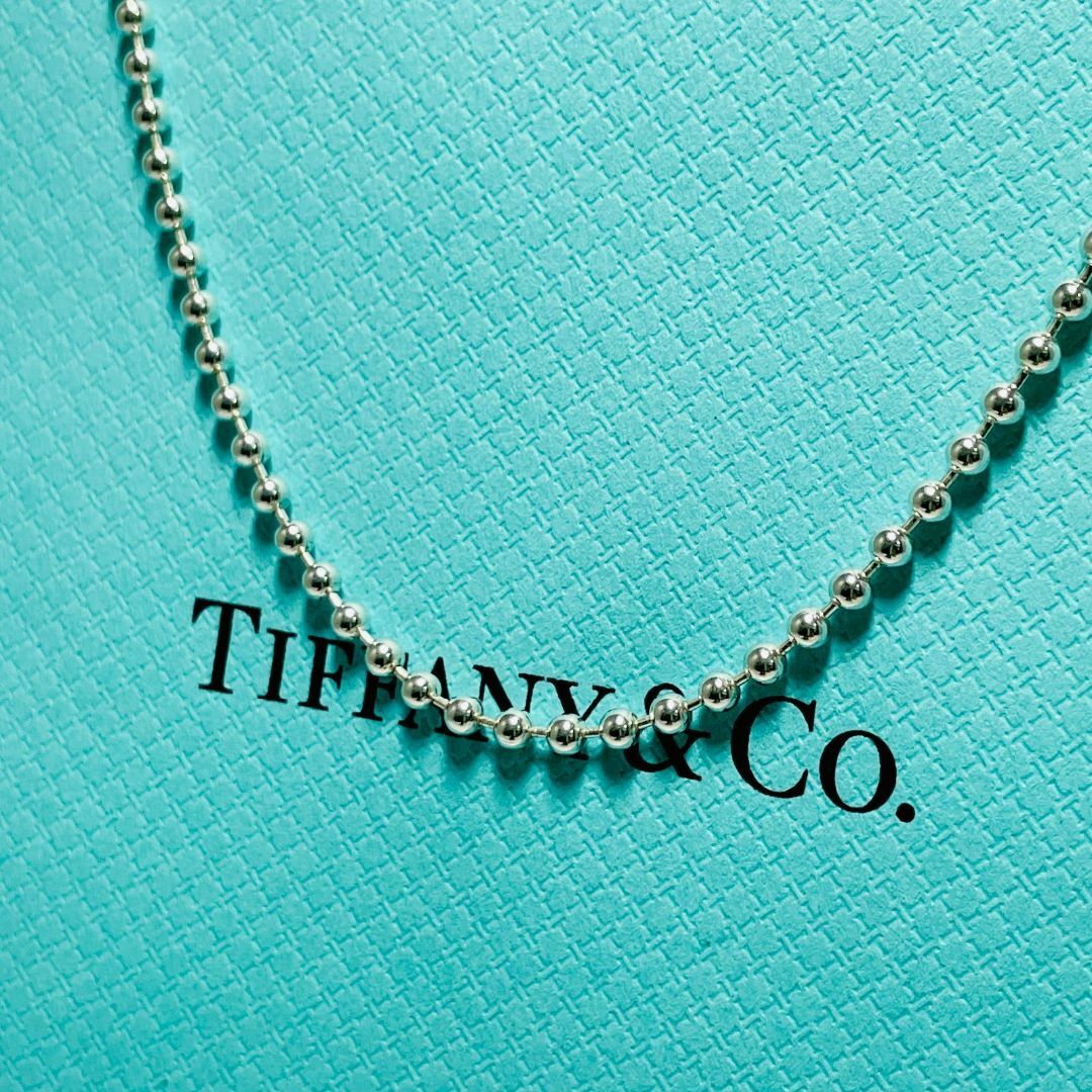 Tiffany & Co.(ティファニー)の88cm ティファニー ボールチェーン ロング ネックレス シルバー★921 レディースのアクセサリー(ネックレス)の商品写真