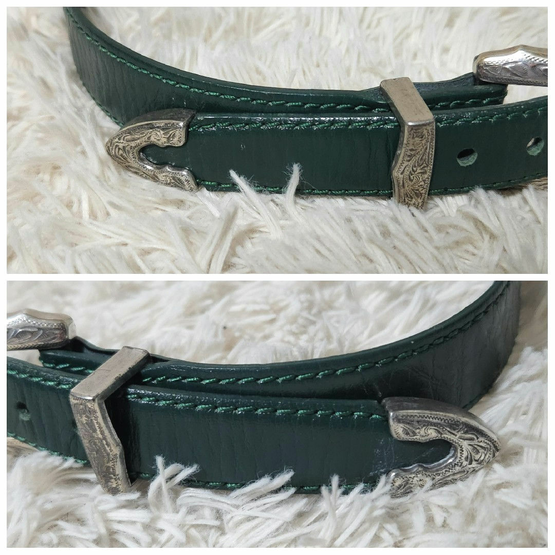 TOGA VIRILIS(トーガビリリース)の希少 美品 TOGA VIRILIS METAL BACKLE BELT メンズのファッション小物(ベルト)の商品写真