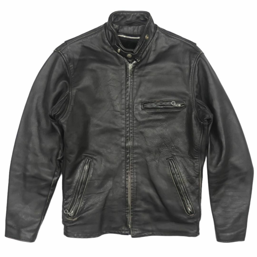 schott(ショット)のSchott ショット 641 ライダースジャケット 34シングルHH9522 メンズのジャケット/アウター(レザージャケット)の商品写真