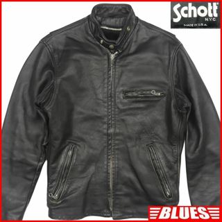 ショット(schott)のSchott ショット 641 ライダースジャケット 34シングルHH9522(レザージャケット)