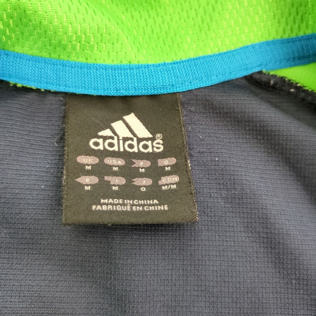 adidas(アディダス)の良品 アディダス グリーン トラックジャケット バイカラー ヴェルディ XL メンズのトップス(ジャージ)の商品写真