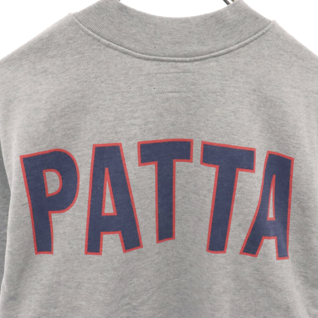 Patta パタ ヘンリーネック スウェットトレーナー グレー メンズのトップス(スウェット)の商品写真