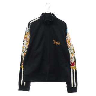 doublet ダブレット CHAOS EMBROIDERY TRACK JACKET カオス刺繍 トラックジャケット ブラック(フライトジャケット)