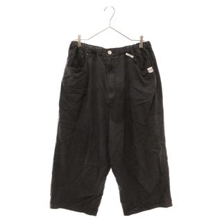 IN STRU(MEN-TAL) インストルメンタル Tencel Denim Pants 5ポケットデニム ワイドイージーコットンパンツ ブラック I10PT011(その他)