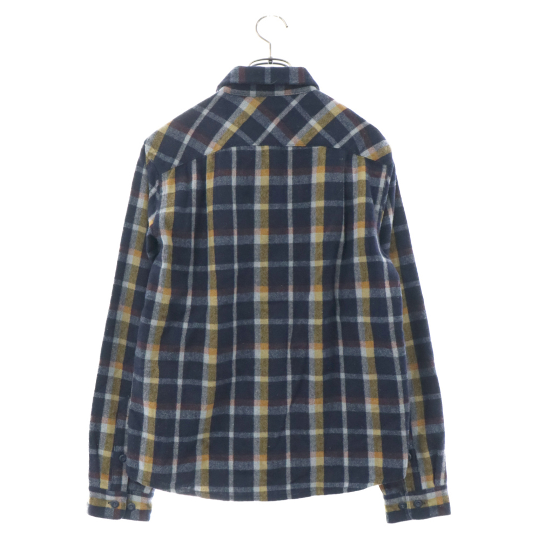 patagonia(パタゴニア)のPATAGONIA パタゴニア 18AW L/S Recycled Wool Shirt ロングスリーブ リサイクル ウール長袖チェックシャツ フランネルシャツ ネイビー 50785 メンズのトップス(シャツ)の商品写真