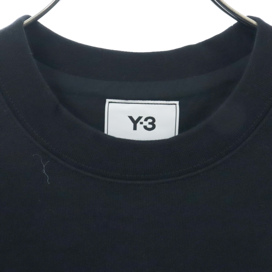 Y-3(ワイスリー)のY-3 ワイスリー CLASSIC BACK LOGO CREW SWEATSHIRT クラシック バックロゴ クルーネック スウェットトレーナーシャツ ブラック FN3371 メンズのトップス(スウェット)の商品写真