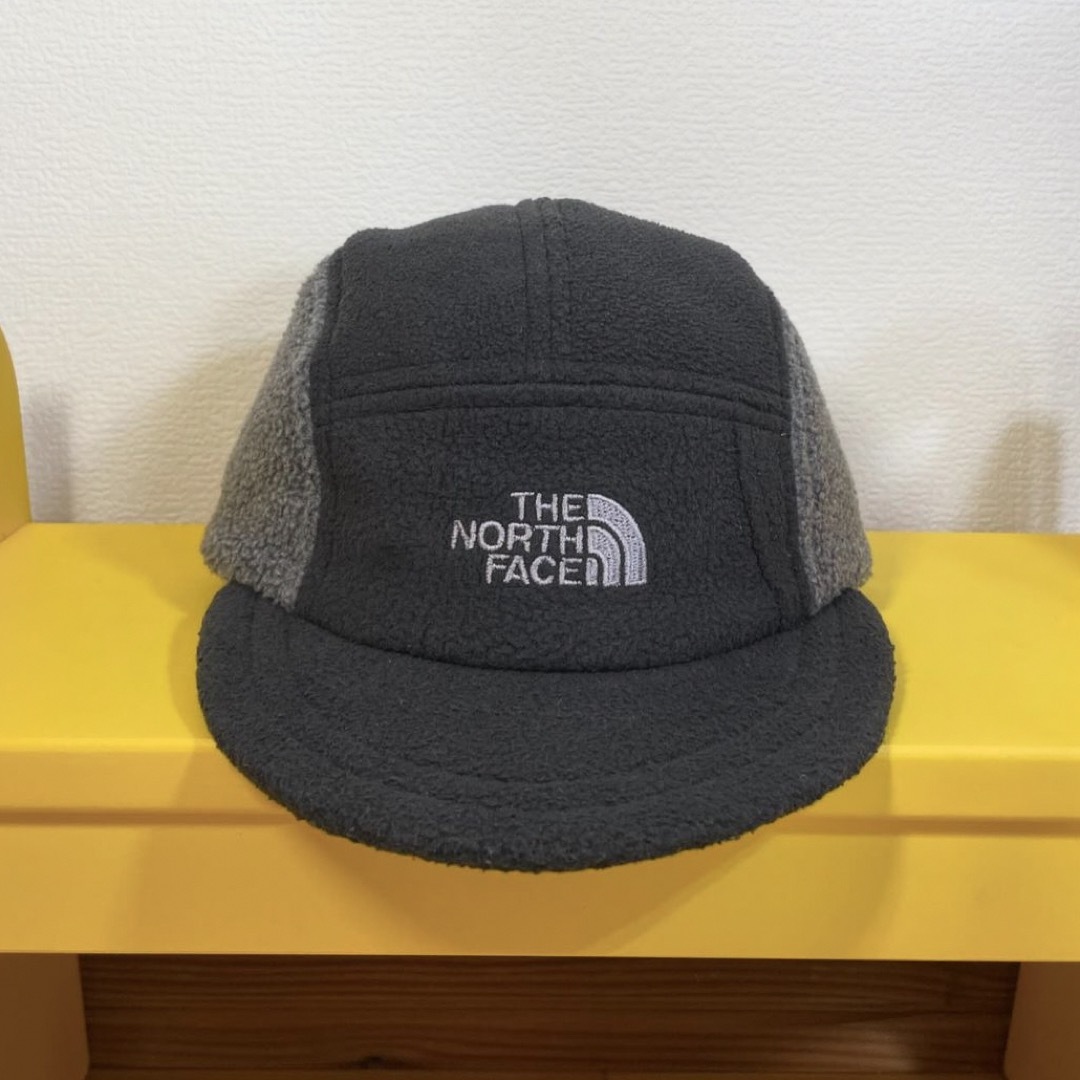 THE NORTH FACE(ザノースフェイス)のノースフェイス　フリース　リメイク　キャップ　帽子 ハンドメイドのファッション小物(帽子)の商品写真