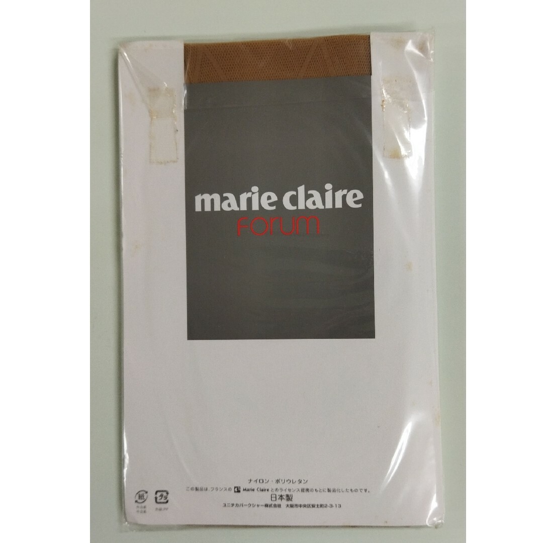 Marie Claire(マリクレール)のmarie claireマリ・クレール ダイヤ柄ストッキング M-Lベージュ レディースのレッグウェア(タイツ/ストッキング)の商品写真