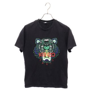 ケンゾー(KENZO)のKENZO ケンゾー TIGER PRINT TEE S/S タイガープリント クルーネック カットソー 半袖Tシャツ ブラック F955TS0504YA(Tシャツ/カットソー(半袖/袖なし))