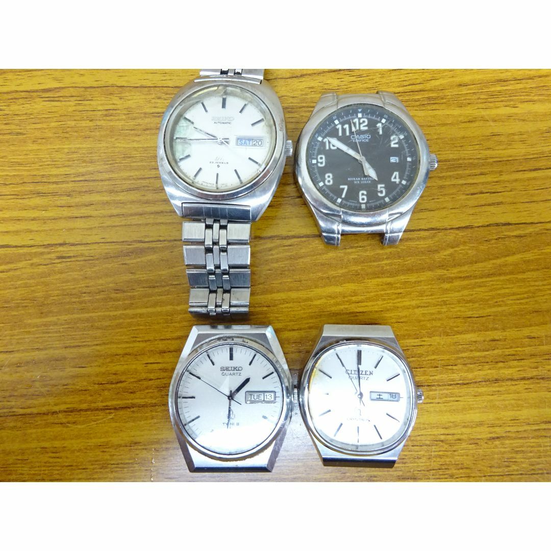 SEIKO(セイコー)のK博一098/  時計 まとめ売 4点 セイコー CITIZEN 等 メンズの時計(腕時計(アナログ))の商品写真
